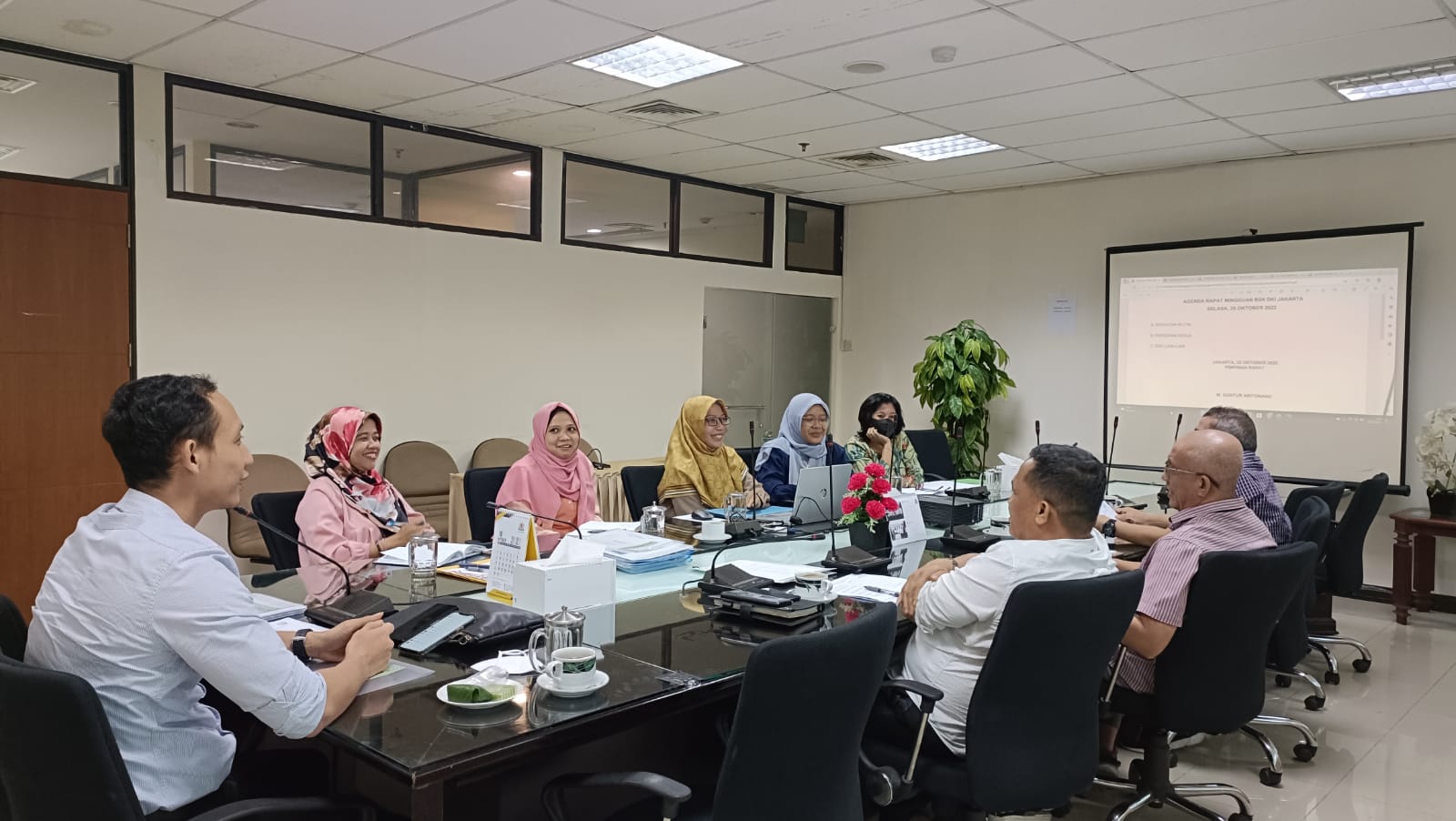 Rapat Rutin Mingguan Pengurus Harian BSK DKI Jakarta dan Sekretariat BSK DKI Jakarta